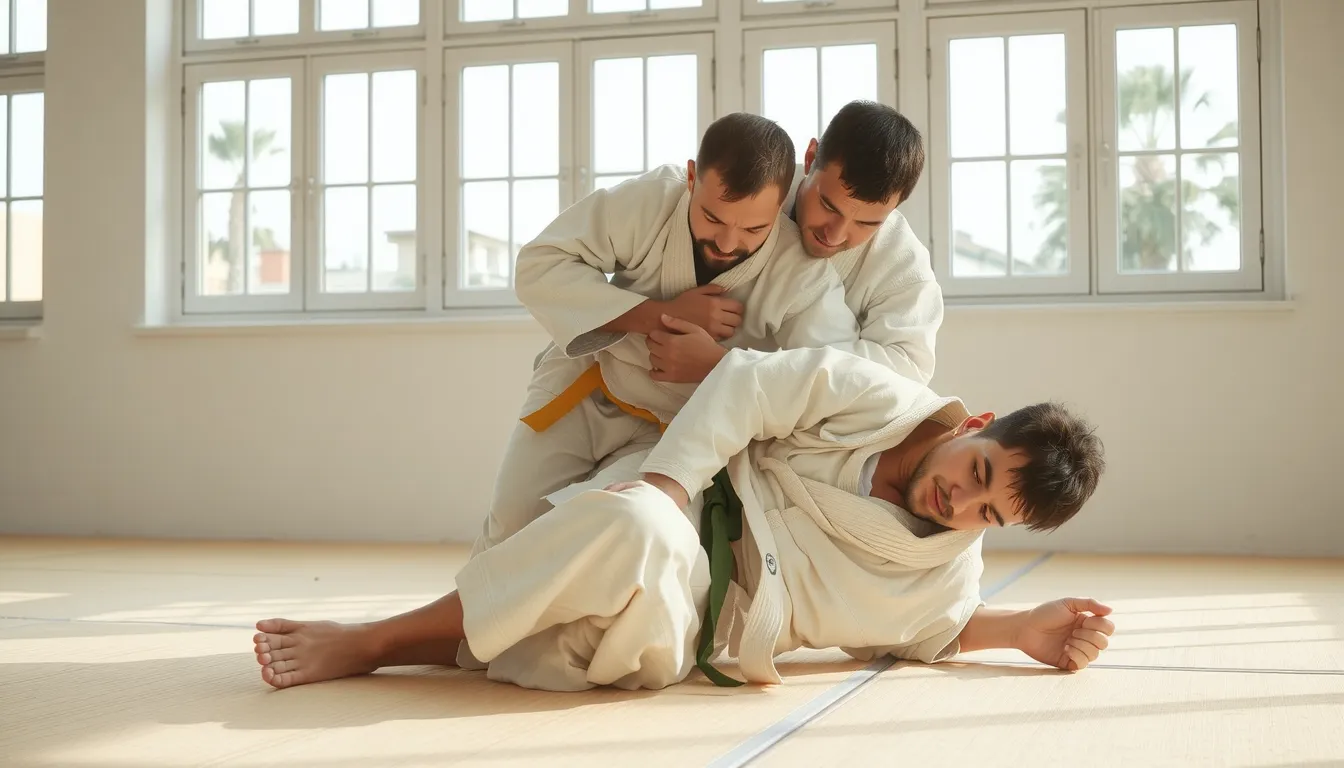 Étranglement judo