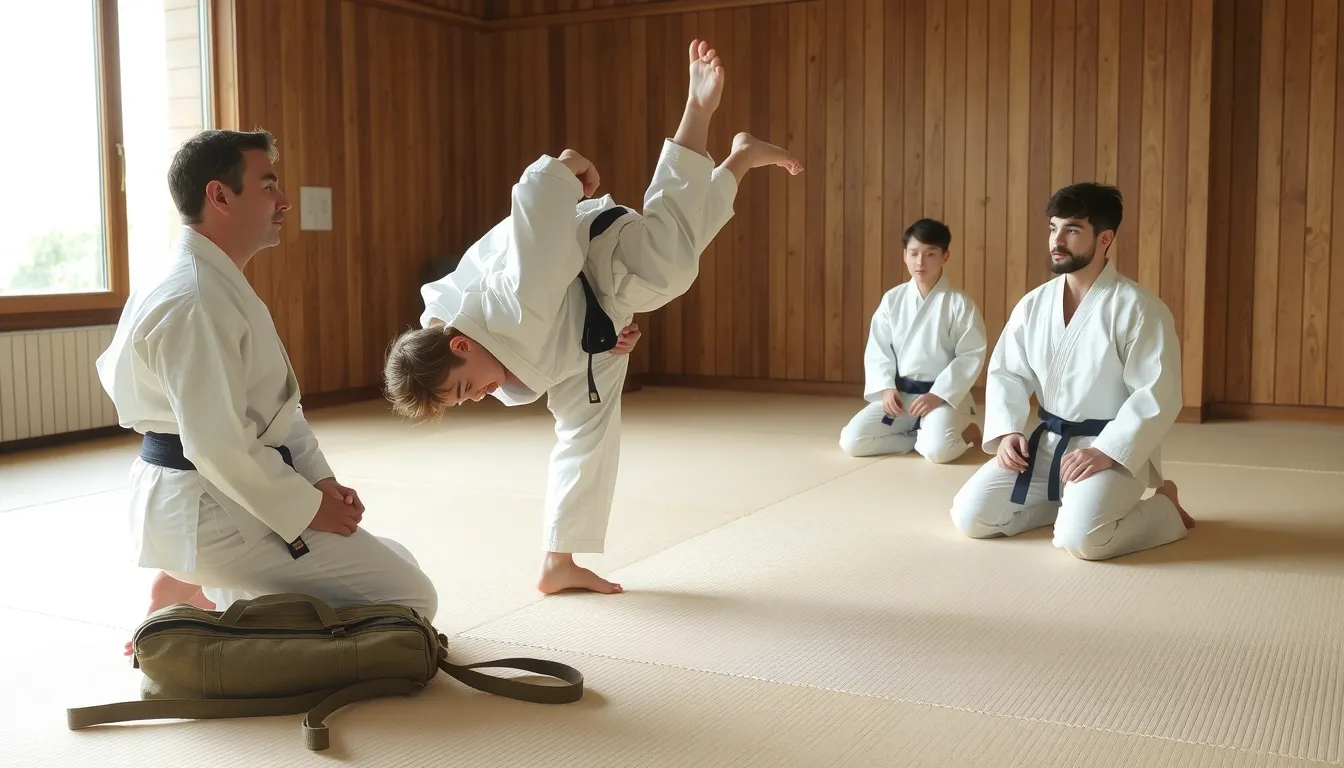 judo débutant adulte