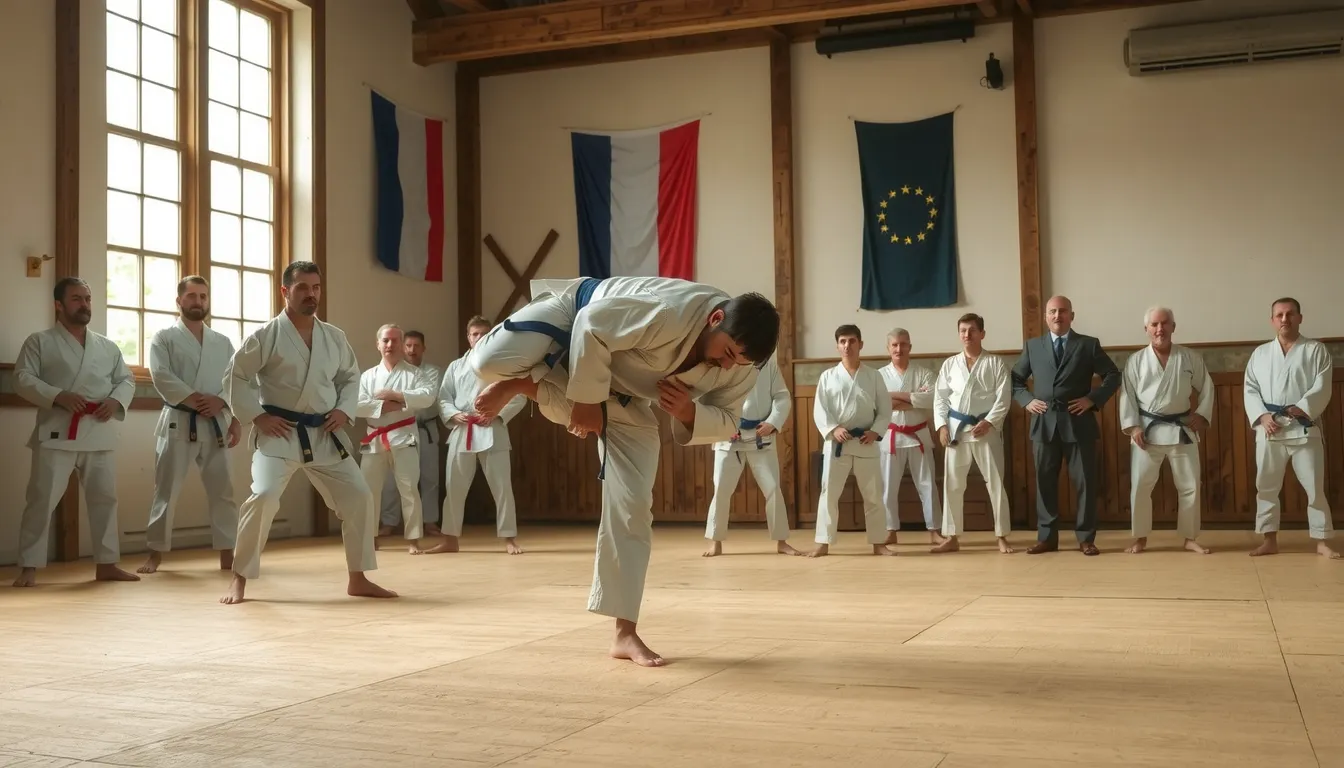 judo en france