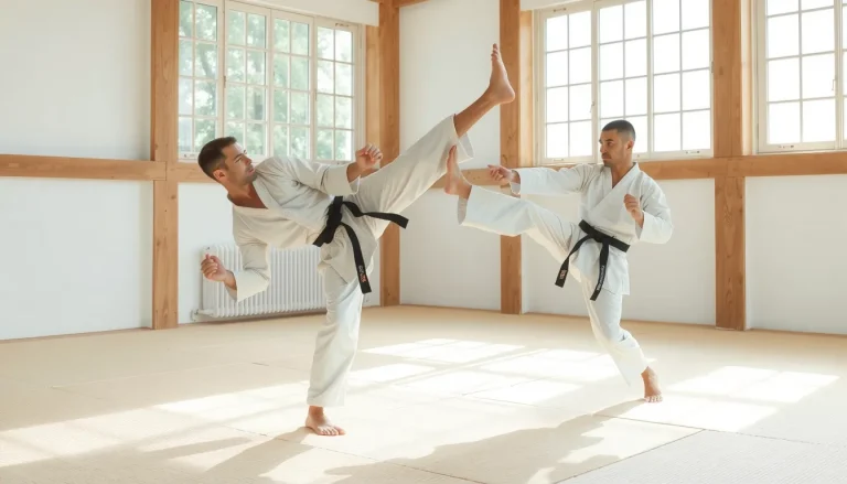 Mawashi Geri Judo : technique, exécution et défense du coup de pied circulaire