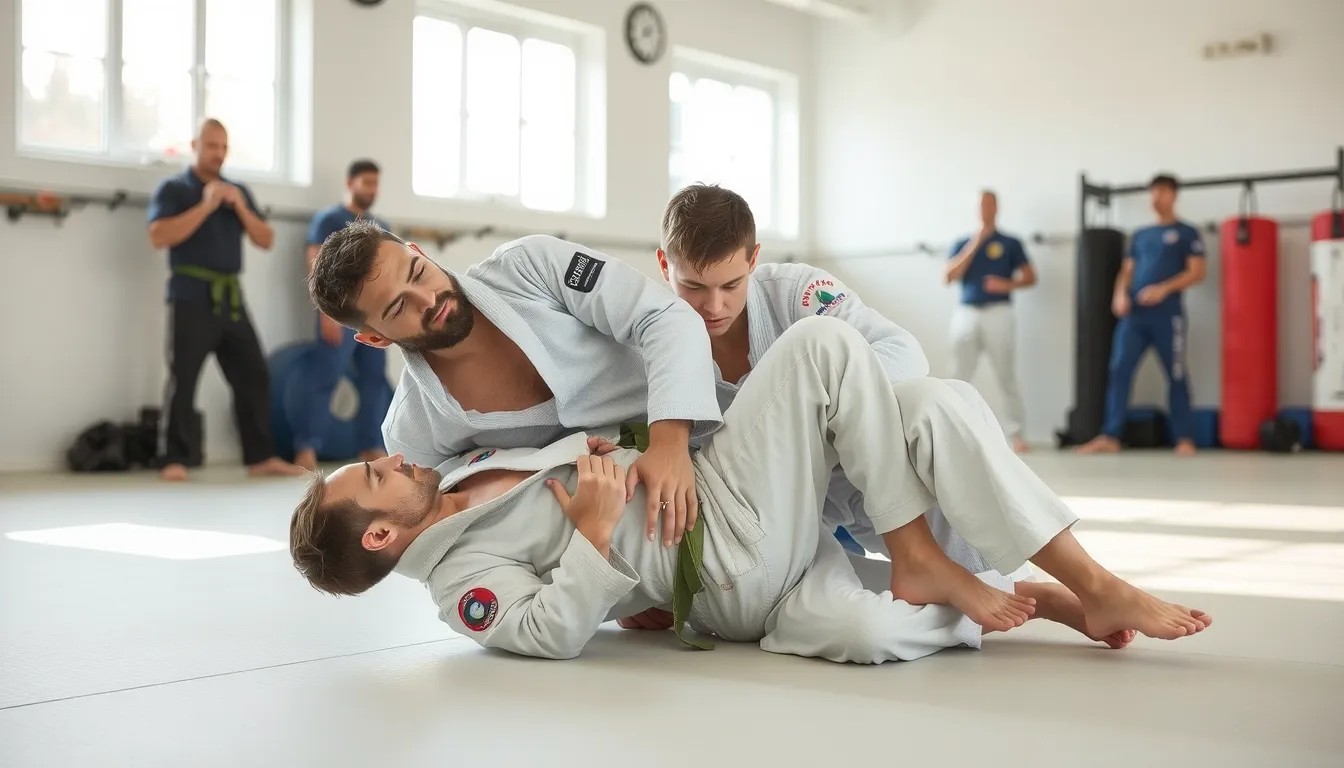 jiu jitsu bresilien technique